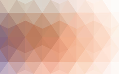 Multicolor blue, yellow, orange polygonal design pattern, which consist of triangles and gradient in origami style.