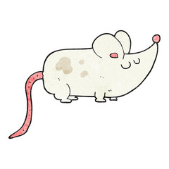cute textured cartoon mouse