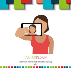 selfie photography design 