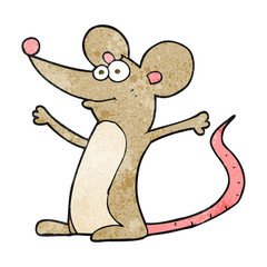 textured cartoon mouse