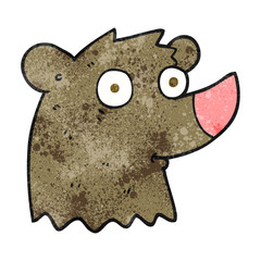 textured cartoon bear