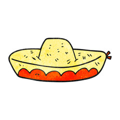 textured cartoon hat