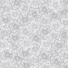 underwater flower background, vector illustration