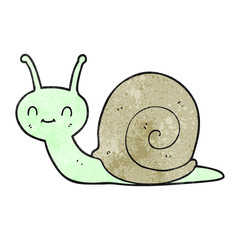 textured cartoon cute snail