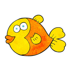 textured cartoon fish