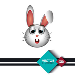 cute rabbit design 
