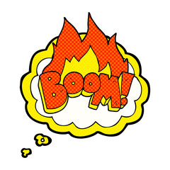 thought bubble cartoon boom