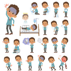 Black schoolboy About the sickness