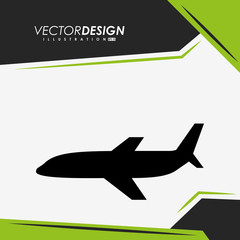 airplane icon design 