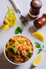 Quinoa with vegetables