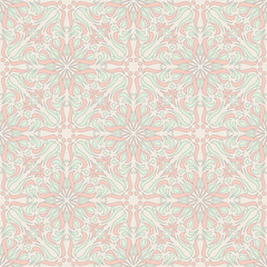 Abstract Damask Seamless Vector Background