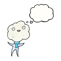 cute cloud head creature