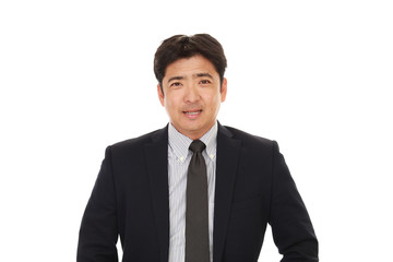 笑顔のビジネスマン