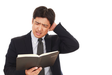 苦悩するビジネスマン