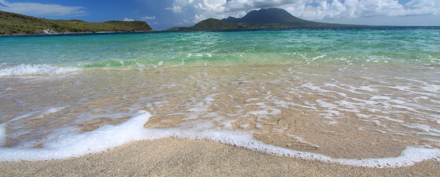 Beach Landscape Saint Kitts