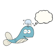 thought bubble cartoon whale