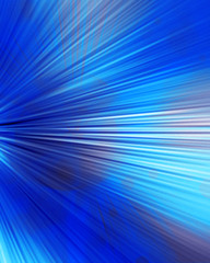 Radial abstract blue background