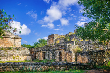 Ek Balam Mayan Archeological Site. Maya Ruins, Yucatan Peninsula