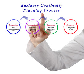 Business Continuity Planning Process.