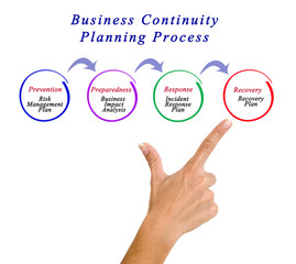 Business Continuity Planning Process.