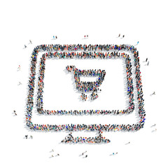 people shape  monitor