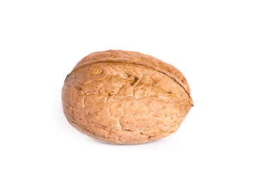 walnut isolated on a white background