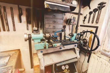 real domestic home  DIY workshop