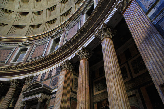 Inside View of Pantheon