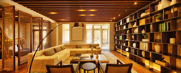 interior of modern living room
