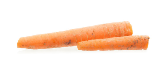 Fresh carrot isolated