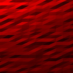 Red background of triangles