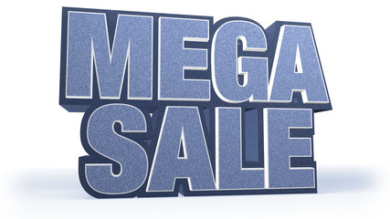 Mega Sale Jeans Sales Campaign Title