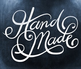 Composite image of message on white background