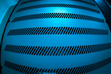 Steel plate background in soft light