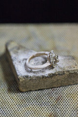 jewelry making/ring on the stone
