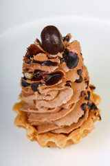 Cocolate mousse pie