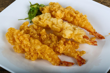 Prawn tempura