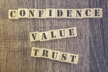 Confidence Value Trust quote