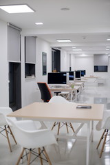 empty  startup office interior