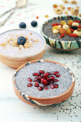 chia con yogurt e frutta