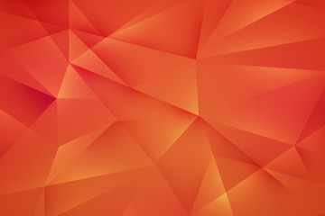 Orange Polygonal Background Texture