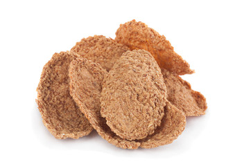 Buckwheat-wheat flakes snack