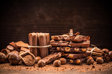 Sweet milk chocolate