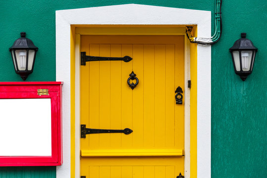 Yellow Front Door