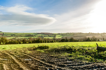 Beautiful irish landscape