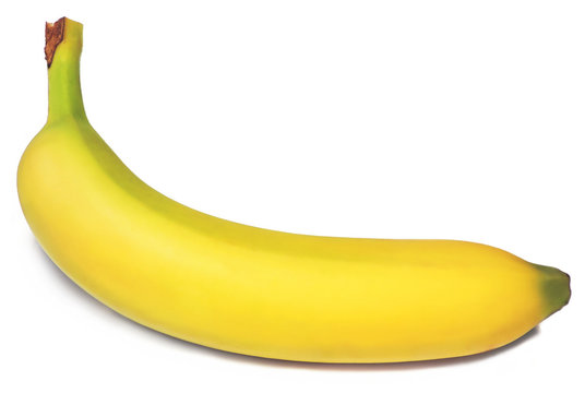 Banana, isolated on white