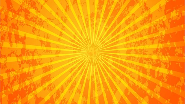 modern orange ray abstract animation 