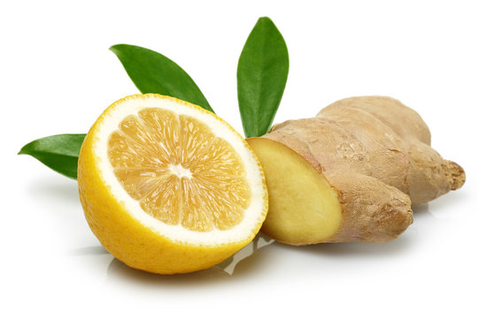 Lemon with Fresh ginger