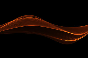 vague d& 39 énergie de lueur rouge. effet d& 39 éclairage abstrait avec c
