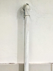 Old Pipe through wall